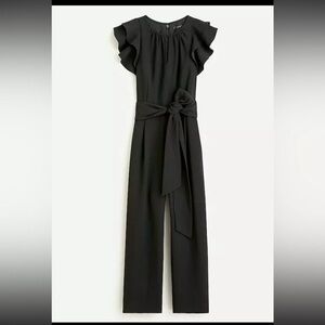 NWT J crew black jumpsuit 8T